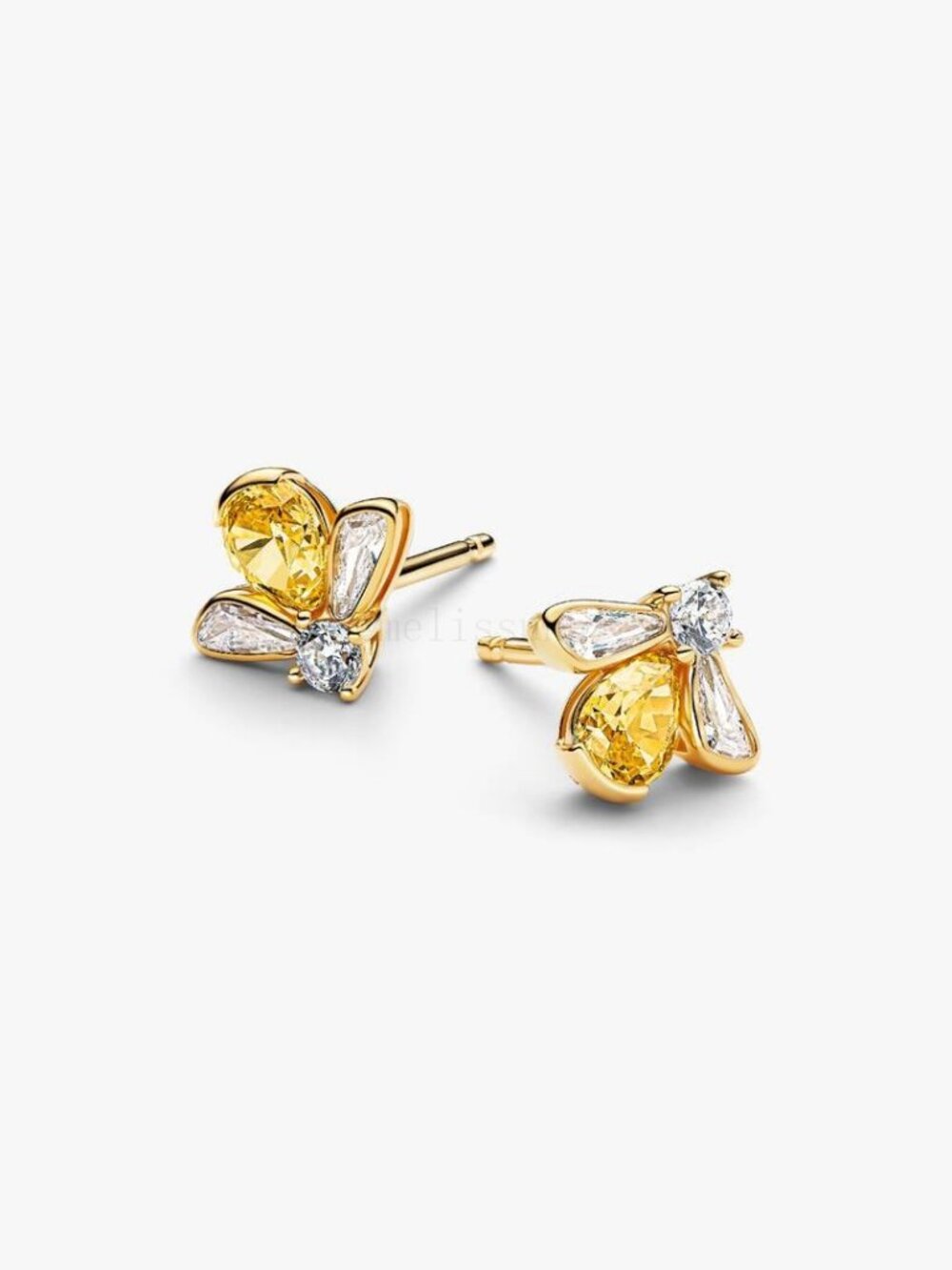 Pandora Honey Bee Stud Earrings